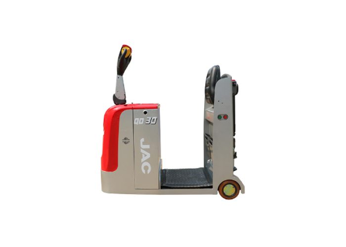 גורר חשמלי דגם QD20-30 24V, כושר גרירה 2-3 טון, בצבע צהוב